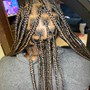 Large knotless Braids