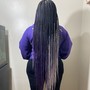 Extra Small knotless braids