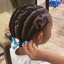 Kid's Braids with EXTENSIONS