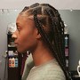 lg. Senegalese Twist w/Added Hair