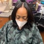 Take out and reinstall sew in w/closure