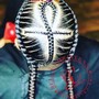 Men’s stitch braids natural hair only