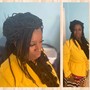 Box Braids on natural  hair ( no added hair)