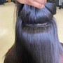 Closure quick weave