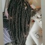 Bora Braids w/ Human Hair fed in