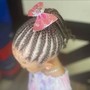 2 Braids (natural hair)