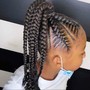 2 Braids (natural hair)