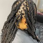 Ombré braiding hair Color