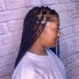 Men’s individual braids (no extension)