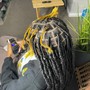 Invisible Locs (Upper Back)