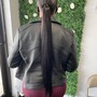 Updo ponytail