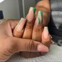 Simple Abstract Nail Art