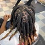 Two strand twist on NATURAL HAIR