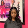 Quick Weave mold down no braids