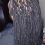 Bonding natural locs