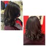 Sew-in Removal + Silk Press