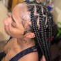 4 Stitch Feed-In Braids