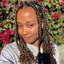 Large Knotless Box Braids