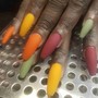 Sculpture  Acrylic Nails Medium