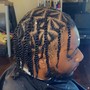 2 strand Twist-Square parts-comes with shampoo and conditioner