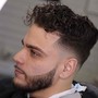 Men’s make-over (all over single-process hair color plus beard color) cut & shave included