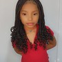 9 under medium box braids