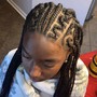 2-4 Cornrows