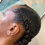 Feed In Braid Ponytail