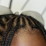 2 Feed In Braids