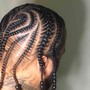 3 layer Stitch  Med/15-16Braids