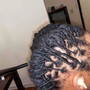 Medium Knotless Braids