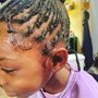 Under 9 Kid's Braids