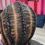 Basic Cornrows (adults)