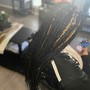 Small Knotless Braids