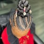 Half crochet/braids