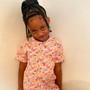 Kid's large Knotless braids