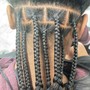 Half Stitch Braids Half Knothess