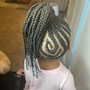 3-5 Goddess Braids KIDS