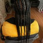 Knotless Braids (Medium)