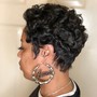 Relax back&sides on short hair