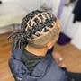 Locsmything Retwist (4-5 wk hold) (Less than 120 locs)