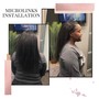 Natural Hair - Swoop Ponytail with Extensions