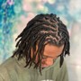 Loc Retwist Shaved Sides/Back