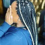 Triable Cornrows  Individuals in back Braids