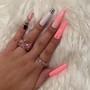 Long nails(No cut down)