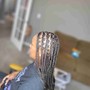 CrissCross Rubber Band Box Braids