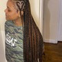 soft•butterfly•boho locs long Length