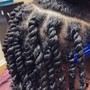 Loc retwist-women only