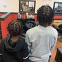 Kids retwist and style