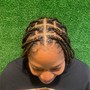 2 feed in’s Braids